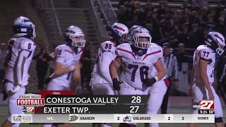 Conestoga Valley remains unbeaten after nailbiter against Exeter Township [upl. by Bork]