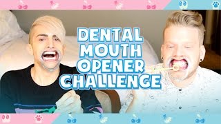 DENTAL MOUTH OPENER CHALLENGE [upl. by Naugal]