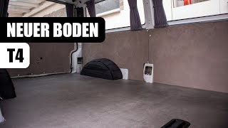 Bodenplatte für den Camper [upl. by Oran348]