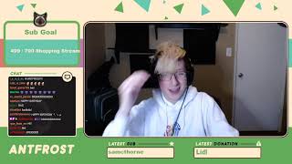 Full Antfrost Birthday Stream  August 26 2021 [upl. by Levana845]