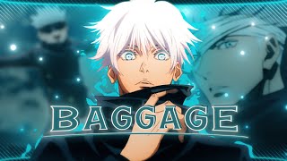 Gojo Satoru  Baggage EditAMV [upl. by Yatnuhs]