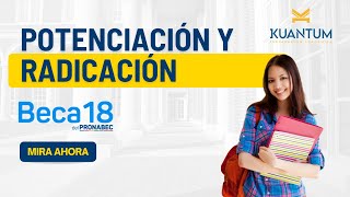 Clases gratuitas Beca 18 Tema Potenciación y radicación de números racionales [upl. by Reklaw398]