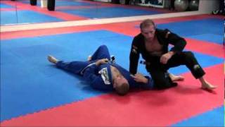 Brazilian Jiu Jitsu  Baseball Choke From Side Control [upl. by Lezlie]