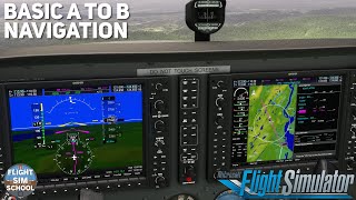 Beginners G1000 Navigation Tutorial  MSFS Tutorial [upl. by Kirtap]