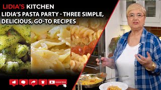 Three Simple Delicious GoTo Pasta Recipes [upl. by Docilu]