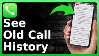 How To See Old Call History On iPhone [upl. by Kcirrek214]