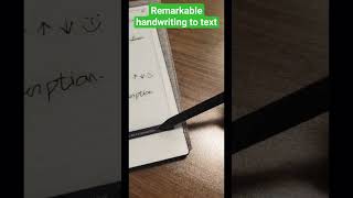 Tip 12 Transform Your Handwriting Into Text With Remarkable 2 [upl. by Odarbil]