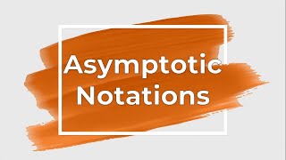 Asymptotic Notation  DSA  Bangla Lecture [upl. by Sallie]