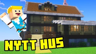 Flyttar Till Ett NYTT Hus I Minecraft Create [upl. by Adena]