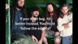 The Underground In America by Pantera w lyrics [upl. by Ynaffik578]