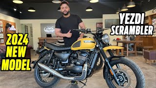 2024 Yezdi Scrambler New Model Review Video 🚀  This Is The ALL ROUNDER Motorcycle By Yezdi [upl. by Rhtaeh361]