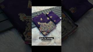 Viscose Georgette saree price1499 please do subscribe trending sarees viscose sareesshorts [upl. by Anaujal]