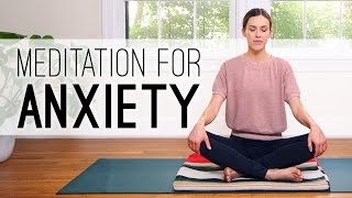 Meditation for Anxiety  Yoga With Adriene [upl. by Brozak]