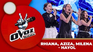 Ovoz Bolalar  RHIANA  MILENA  AZIZA  HAYOL SEVARA NAZARXON TheVoiceofUzbekistan [upl. by Ahsenauq]