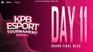 GRAND FINAL MLBB KPB ESPORT TOURNAMENT SEASON 1 2024 [upl. by Fatsug]