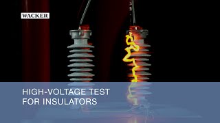 HighVoltage Test for Insulators [upl. by Leverick]