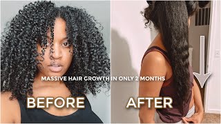 14 Days Extreme Hair Growth Challenge Thicker amp Longer Hair in 2 Weeks [upl. by Nawyt]