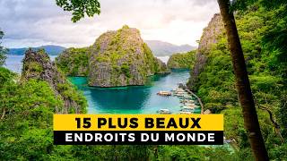 Top 15  Les Plus Beaux Endroits Du Monde à Visiter De Toute Urgence [upl. by Barvick579]