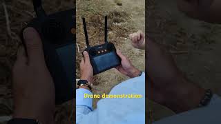 Joyance tech JT50 agricultural fumigation drone demonstration to Dominican Republic customer drone [upl. by Nedyarb]