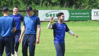 Sandbach Cricket Club vs Bignall End Cricket Club 1st XI  NSSCL Cricket Highlights 18052024 [upl. by Loyce847]