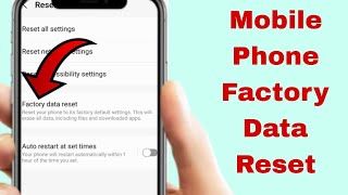 How To Factory Data Reset Android Mobile Phone 2024Factory Data Reset  Hard Data Reset [upl. by Hueston832]