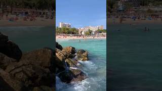 Magaluf Beach  Playa de Magaluf Spain Majorca shorts beach spain [upl. by Suoirrad542]