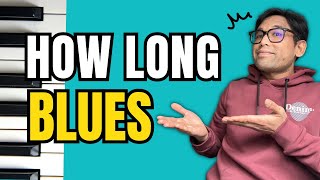 How Long Blues  Piano cover by Eeco Rijken Rapp [upl. by Weinstock441]