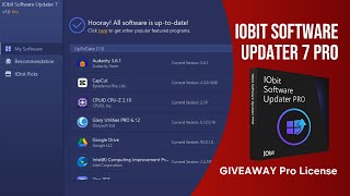 🚀 IObit Software Updater 7 Pro  Solusi Terbaik Update Software Otomatis [upl. by Anaeed]