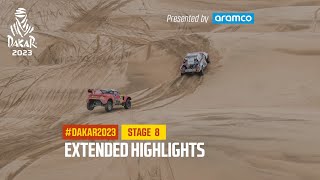 Extended highlights of Stage 8 presented by Aramco  Dakar2023 [upl. by Aliled]