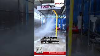 Automatic Underbody Car wash System  FourWin [upl. by Gnohp]