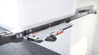 Blum TIPON BLUMOTION for LEGRABOX and MOVENTO with BLUMOTION S runner [upl. by Ed]