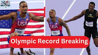 Quincy Hall Shocks World with EPIC Comeback for 400m Gold [upl. by Llemij49]