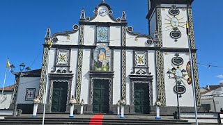 Live Saida Procissão de Nossa Senhora do Rosário Vila de Rabo de Peixe Ribeira Grande São Miguel [upl. by Cindelyn]