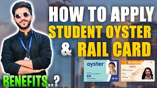 Top tips for International students part 1  How to apply for Student Oyster amp Rail Card in UK 🇬🇧 [upl. by Leoni]