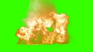 Big Explosion  Car Explosion  green screen effects  free use [upl. by Nira]