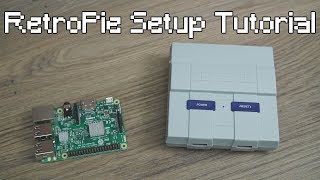 RetroPie Setup Tutorial with SNES Case [upl. by Felecia]