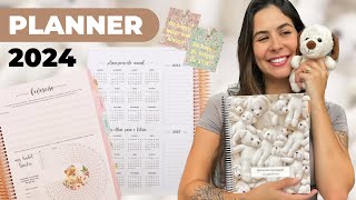 MEU PLANNER 2024  MOSTREI TUDO ​myplanner [upl. by Kahaleel]