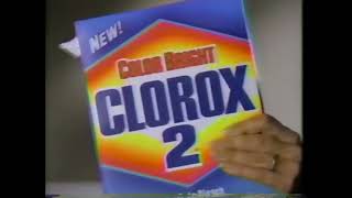 Clorox 2Clorox 2 Color BrightThe Color Specialist 1992 [upl. by Fulbright]