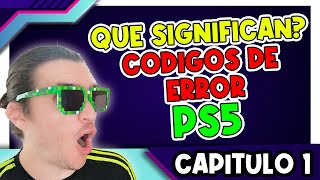 ⛔️ ¿Códigos de error en PS5 Significados y posibles soluciones  2022 👈 [upl. by Kaliope]