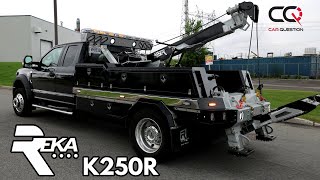 REKA K250R tow truck  Ford F550 Super Duty 30000 lbs of power [upl. by Joan523]