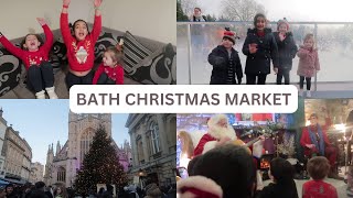 WEEKEND AWAY  BATH CHRISTMAS MARKET  CHRISTMAS 2023  FAMILY VLOG [upl. by Latea290]