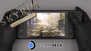 THE ELDER SCROLLS V SKYRIM ANNIVERSARY EDITION  Steam Deck Gameplay  Steam OS [upl. by Renner]