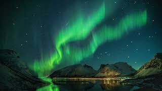 Aurora Borealis Northern Lights  Free Stock Footage  No Copyright Videos [upl. by Cardinal]