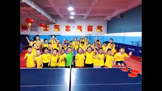 How Do Kids Train in China  Fuyang TT Training School 中国的乒乓小选手们是如何训练的 [upl. by Maurreen]