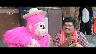 Veeranna Kannada Movie Back To Back Comedy Scenes  Jaggesh  Ravali  Tennis Krishna [upl. by Alia582]