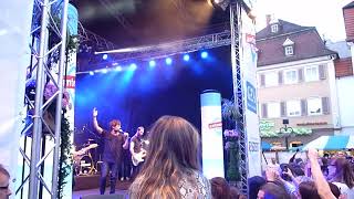 Max Giesinger  Live  Einer von 80 Millionen  Reutlingen 19062016 [upl. by Suirada756]