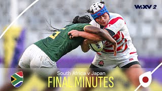 Defiant defence secures HUGE victory  Final Minutes  South Africa v Japan  WXV 2 2024 [upl. by Wooster236]