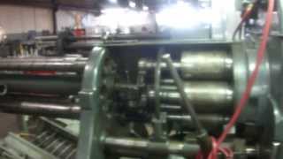 AcmeGridley 2quot RB6 screw machine with threading 1951 [upl. by Wilfreda]