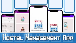 Hostel Management App using Android Studio  Android Project Ideas [upl. by Ahsinrac]