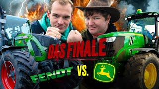 Das LETZTE Video 😢Team Fendt vs Team John Deere Wer gewinnt das TreckerDuell I Hundert Hekt [upl. by Nessa828]